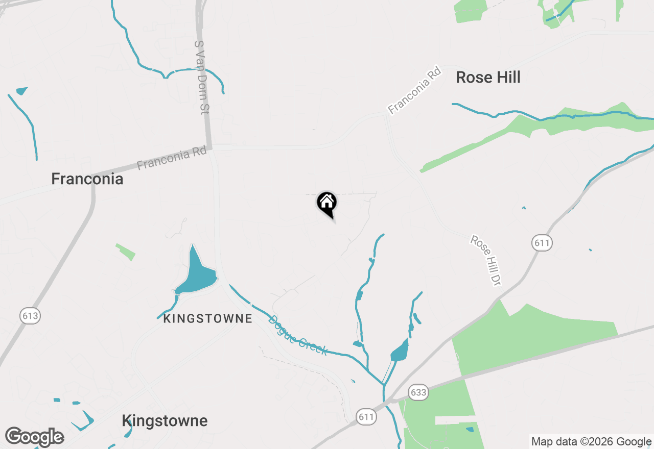 Map of 5227 Dunstable Lane, Alexandria, VA 22315