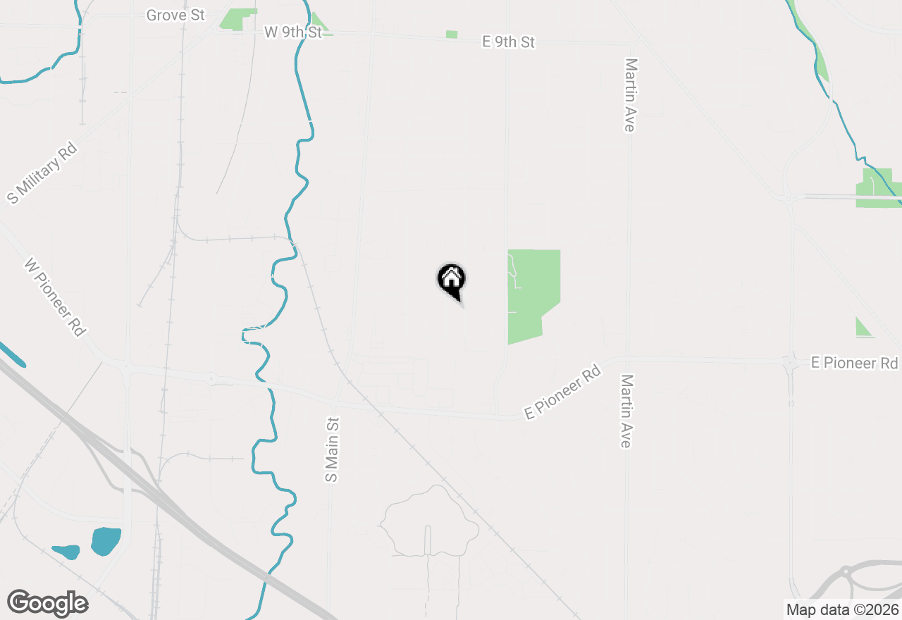 Map of 787 Chester Pl, Fond Du Lac, WI 54935
