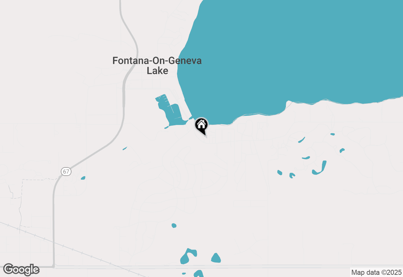 Map of 426 S Lakeshore Dr, Fontana, WI 53125