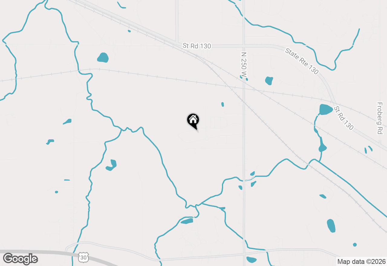 Map of 302 Holst Lane, Valparaiso, IN 46385