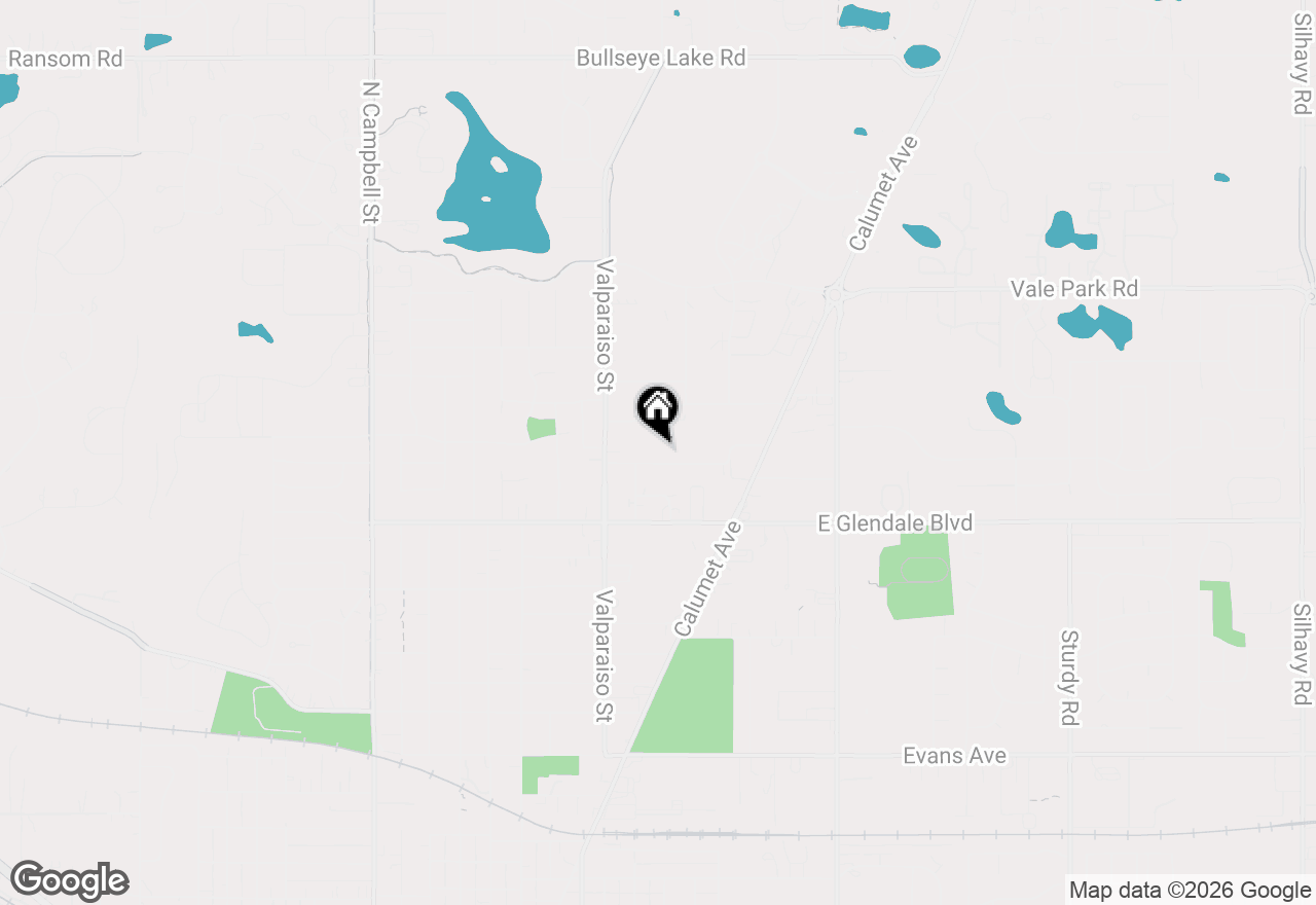 Map of 505 Albert Street, Valparaiso, IN 46383
