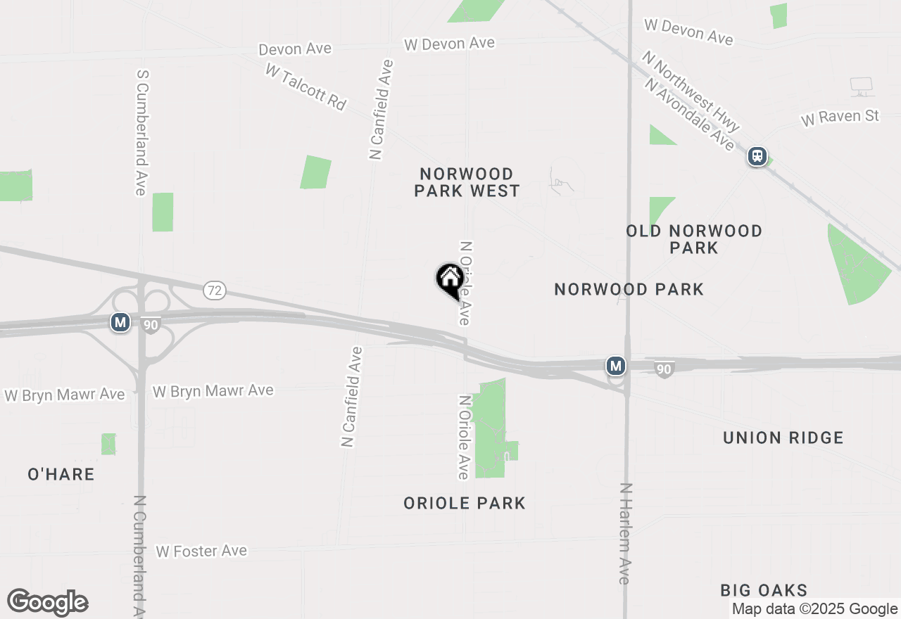 Map of 5735 N Ottawa Avenue, Chicago, IL 60631