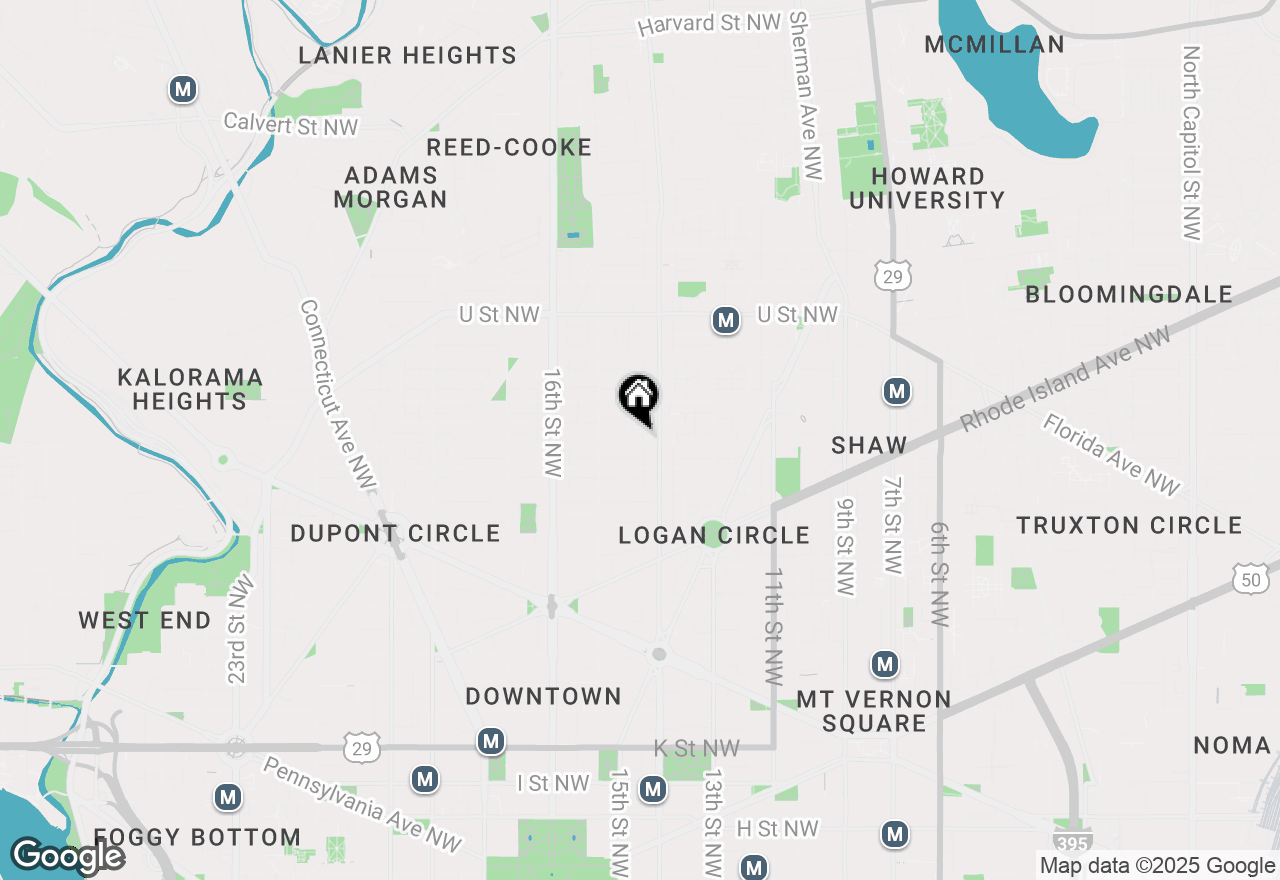 Map of 1419 R Street Nw #20, Washington, DC 20009