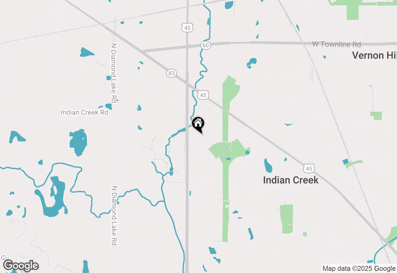 Map of 167 Southfield Drive, Vernon Hills, IL 60061