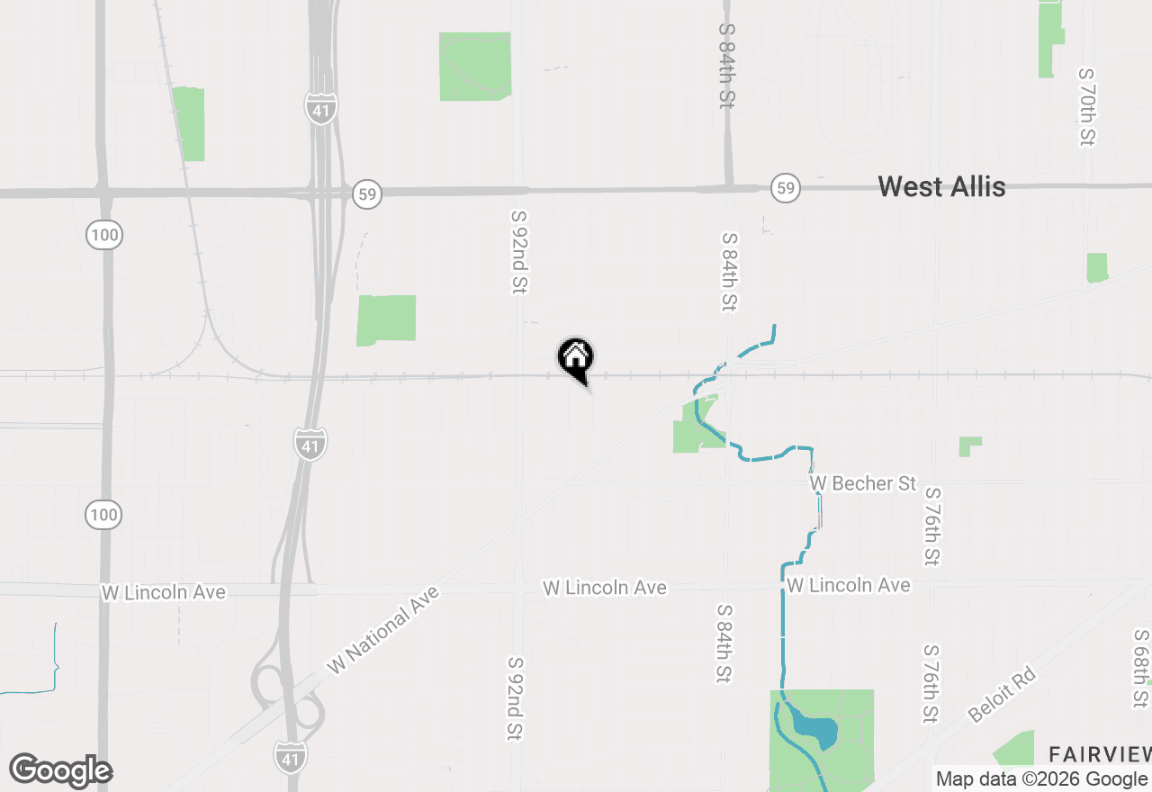 Map of 1920 S 90th St, West Allis, WI 53227