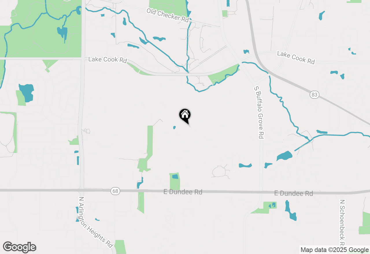 Map of 455 Mayfair Lane, Buffalo Grove, IL 60089