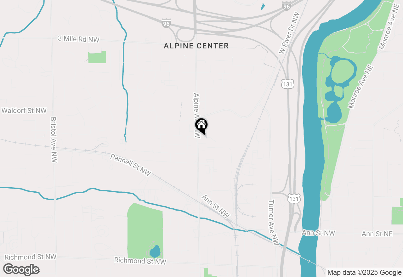 Map of 2260 Alpine Avenue Nw, Walker, MI 49544