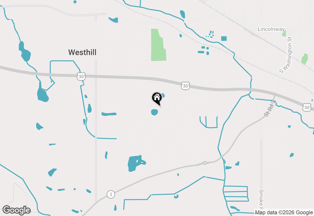 Map of 1086 Millpond, Unit B Road, Valparaiso, IN 46385