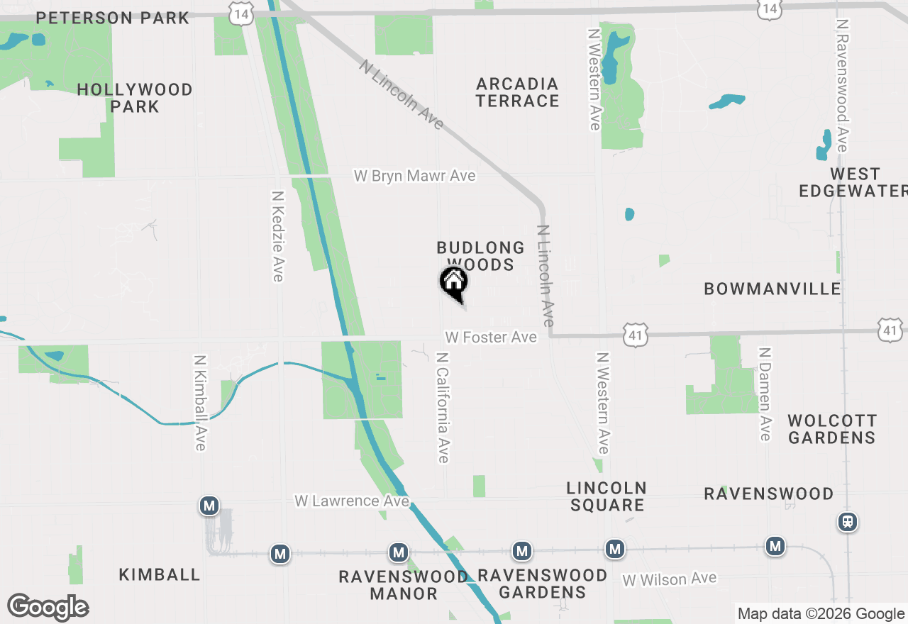 Map of 2740 W Farragut Avenue #3, Chicago, IL 60625