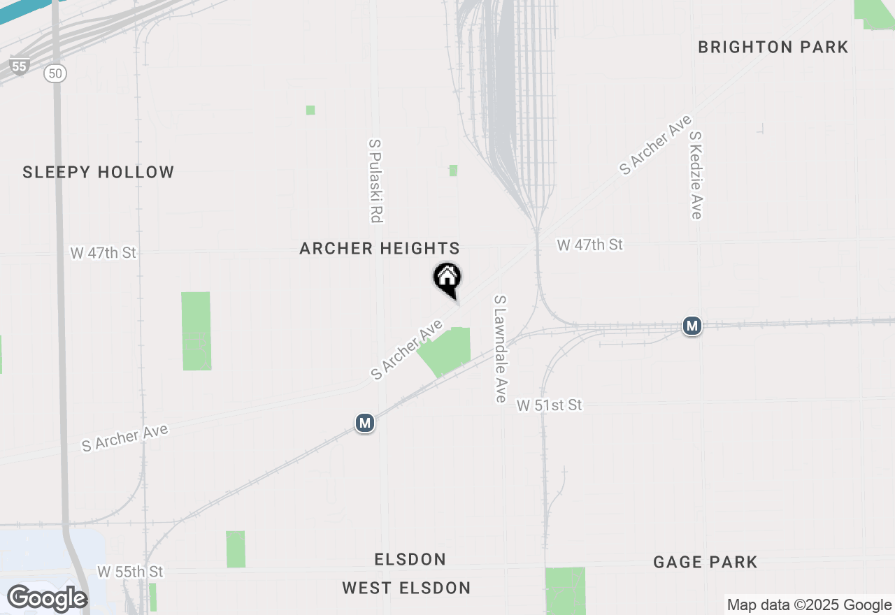 Map of 4858 S Archer Avenue, Chicago, IL 60632