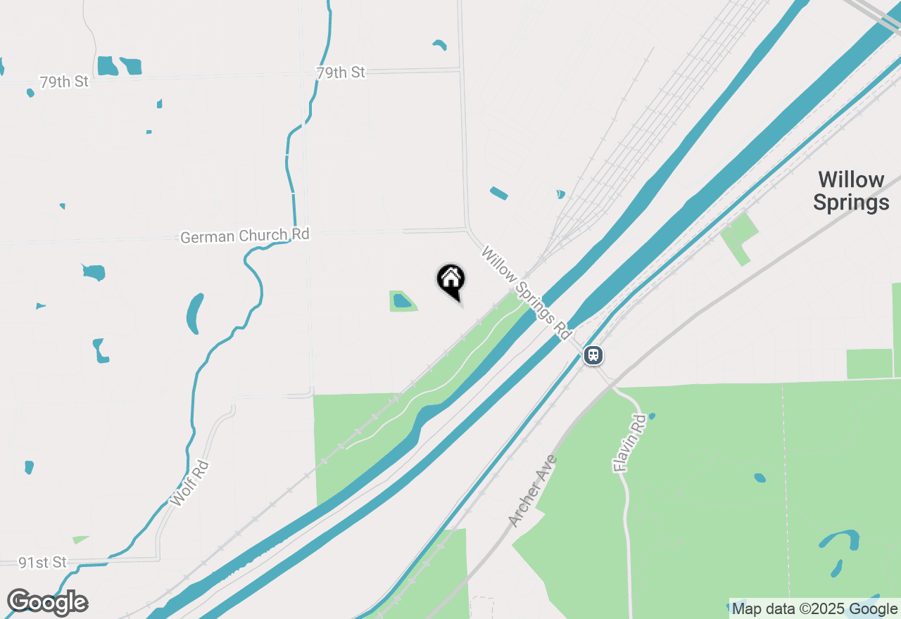 Map of 10819 Ursula Drive, Willow Springs, IL 60480