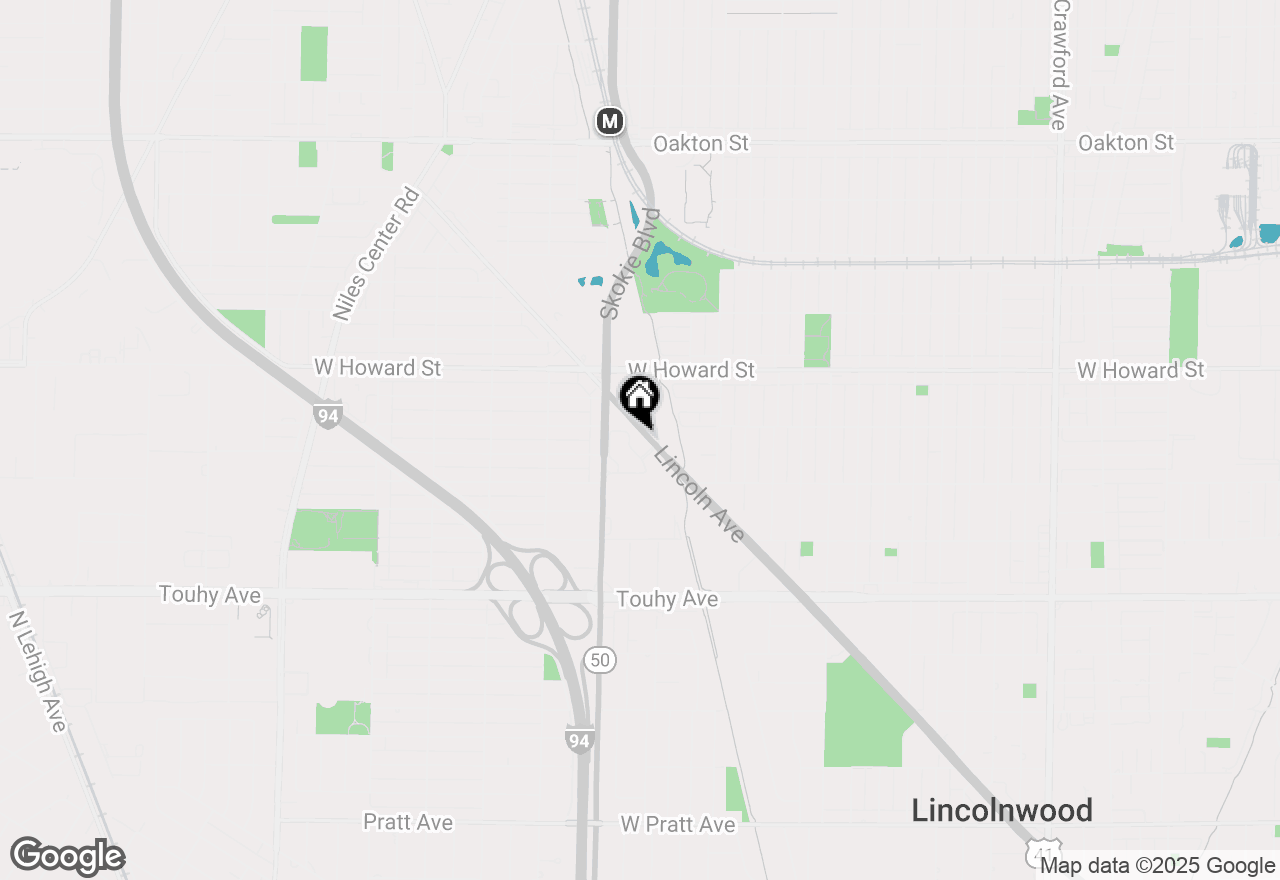 Map of 7450 Lincoln Avenue #203, Skokie, IL 60076