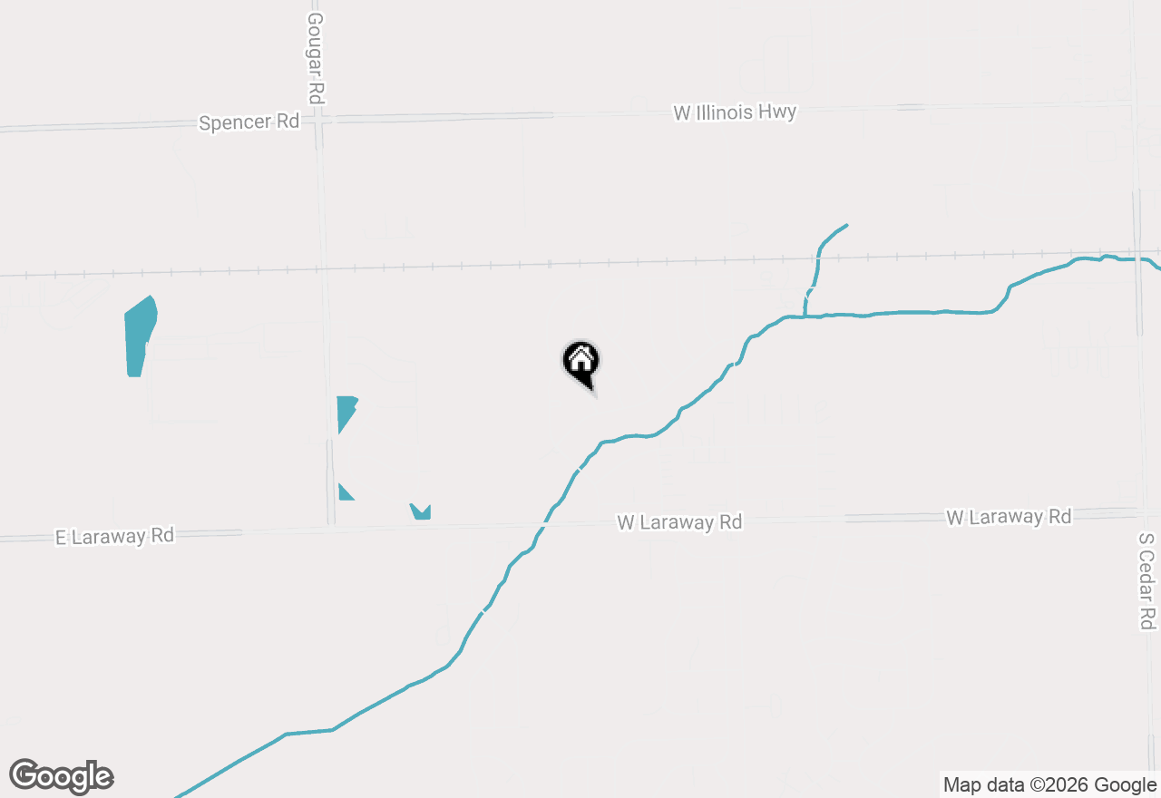 Map of 1621 Andrea Drive, New Lenox, IL 60451