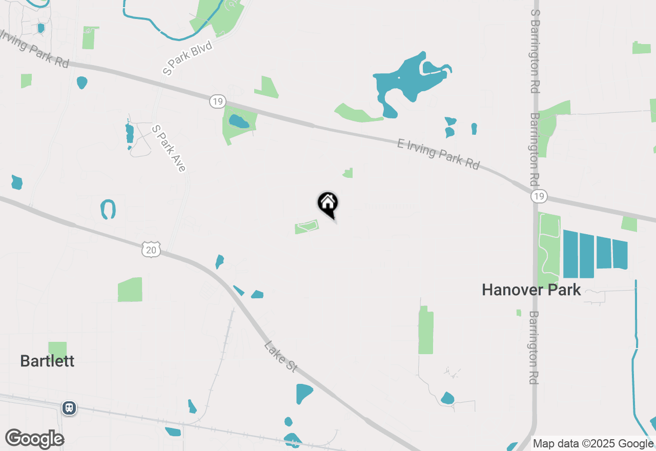 Map of 804 Bussey Court, Streamwood, IL 60107