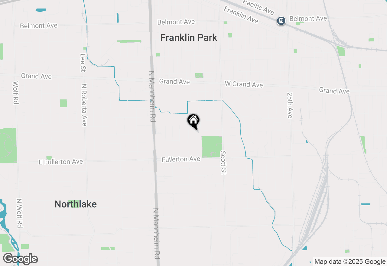Map of 10131 Nevada Avenue, Franklin Park, IL 60131