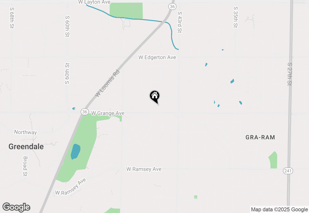 Map of 4547 W Maplewood Dr, Greenfield, WI 53220