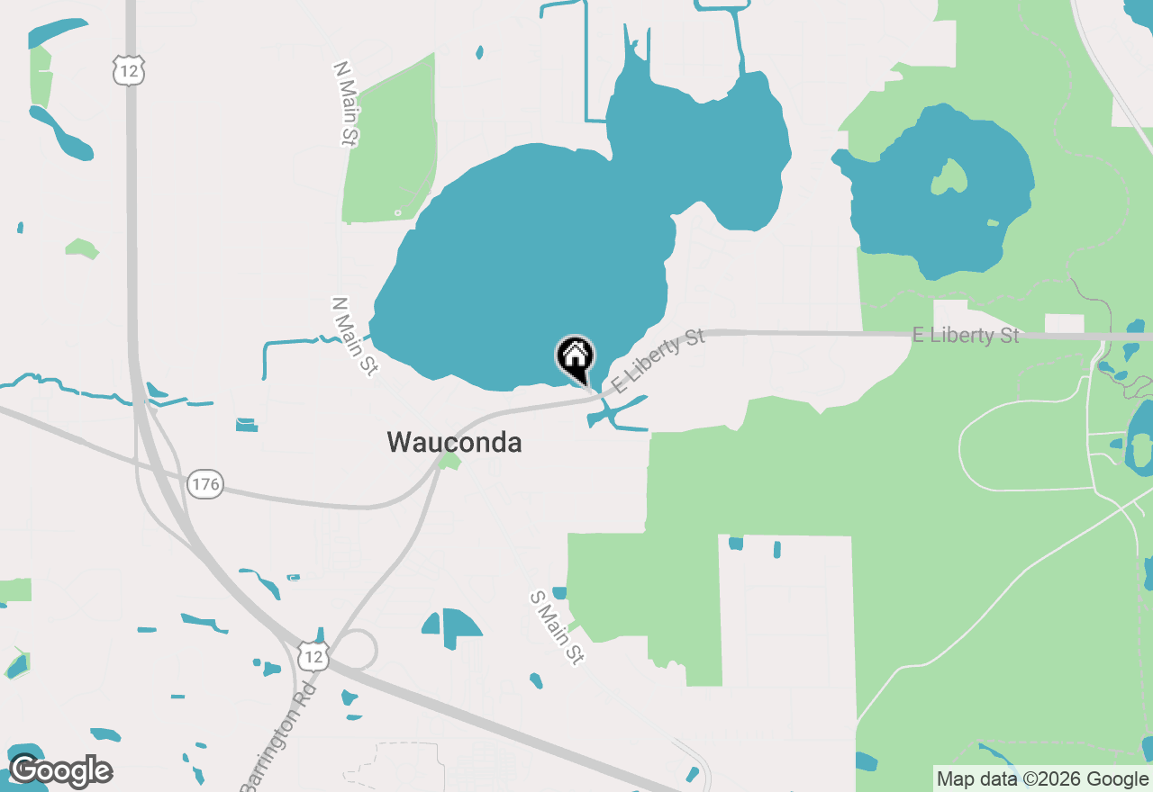 Map of 501 E Liberty Street, Wauconda, IL 60084