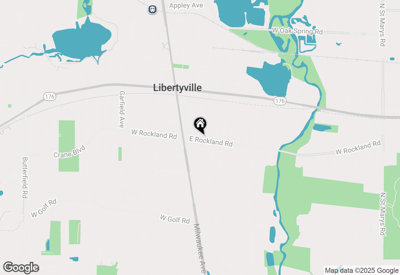 Map of 430 2nd Avenue, Libertyville, IL 60048