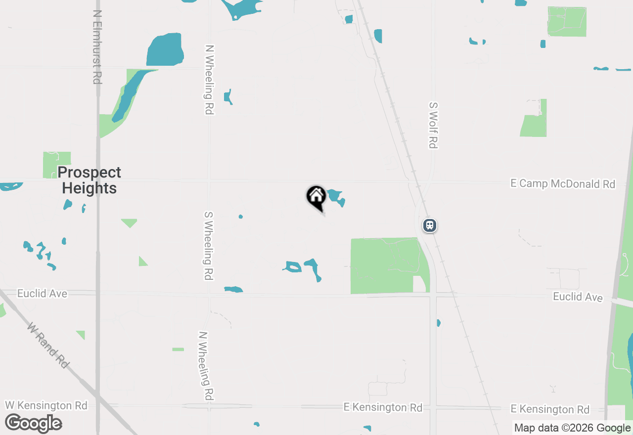 Map of 785 Margate Lane #B, Prospect Heights, IL 60070