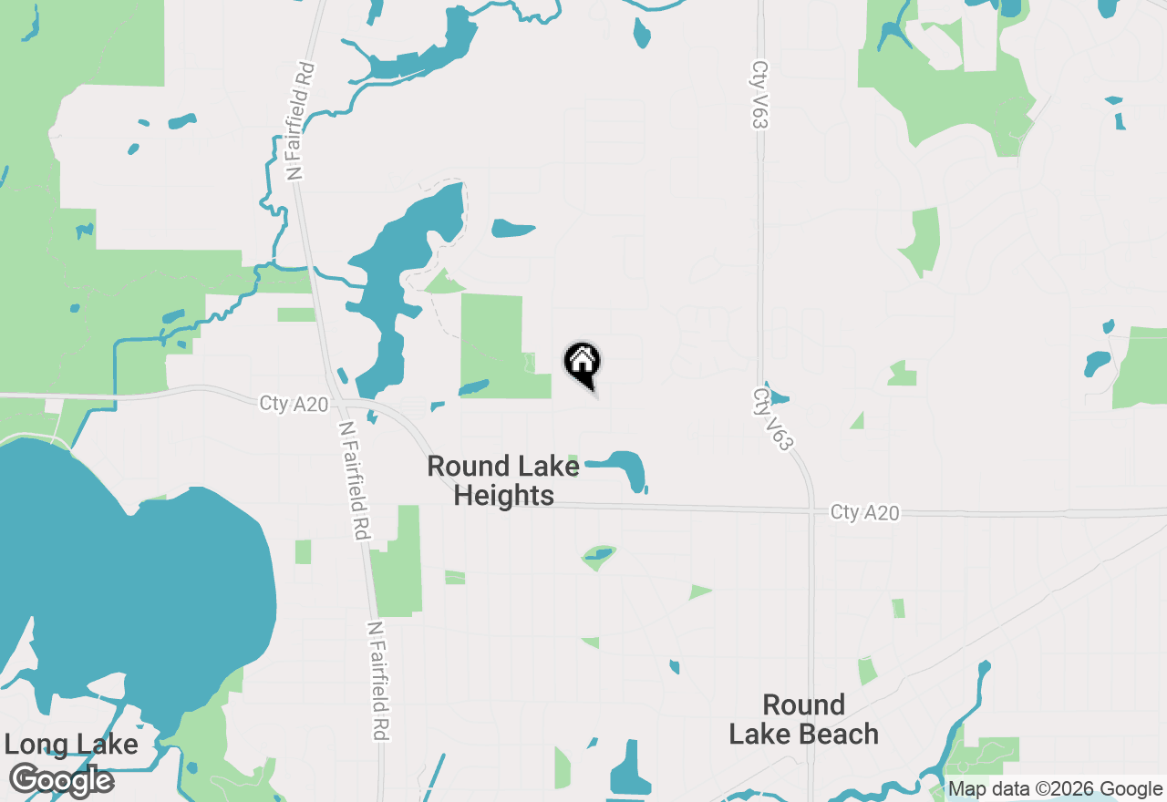 Map of 720 Warrior Drive, Round Lake Heights, IL 60073