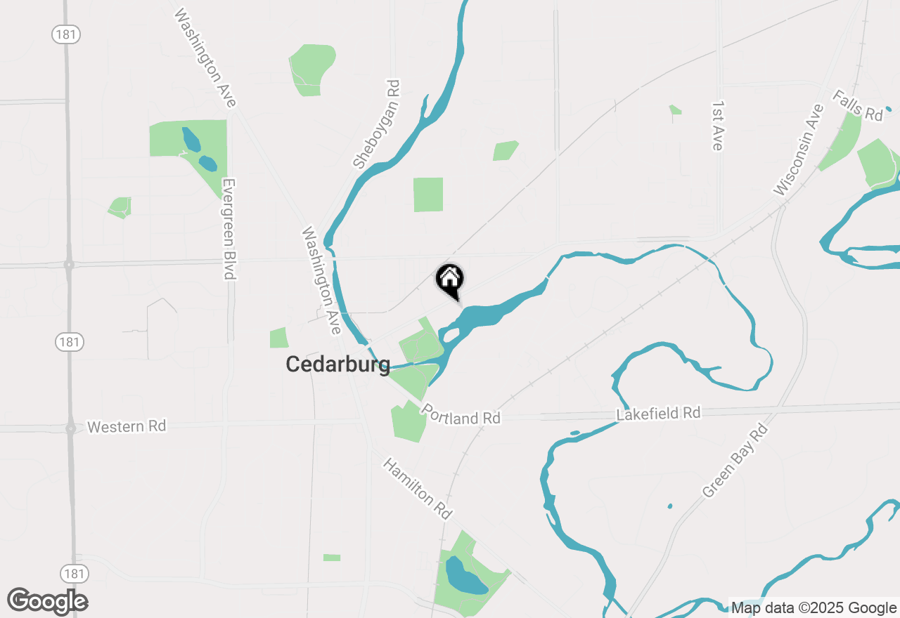 Map of Lt2 Columbia Rd, Cedarburg, WI 53012