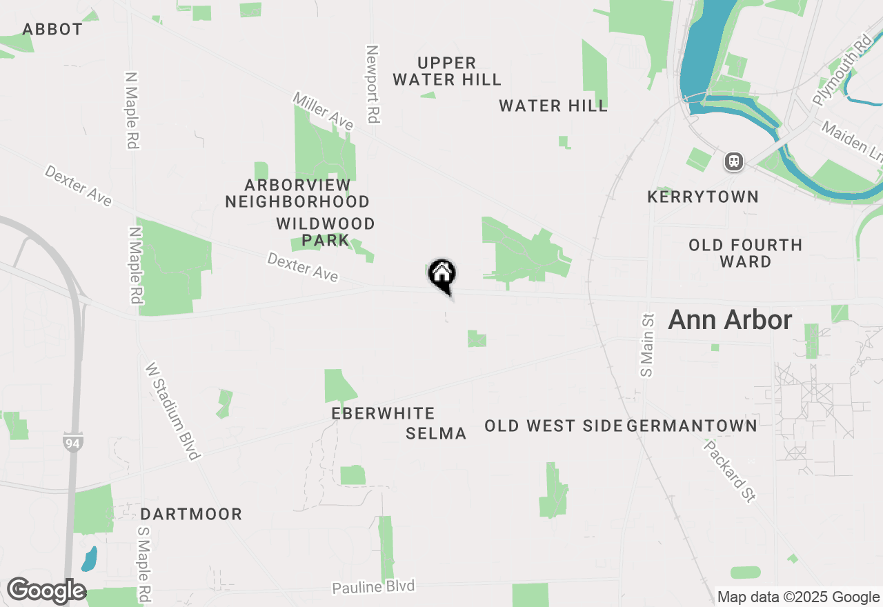 Map of 114 Ninth Street, Ann Arbor, MI 48103