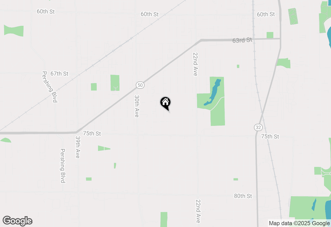 Map of 7124 26th Ave, Kenosha, WI 53143