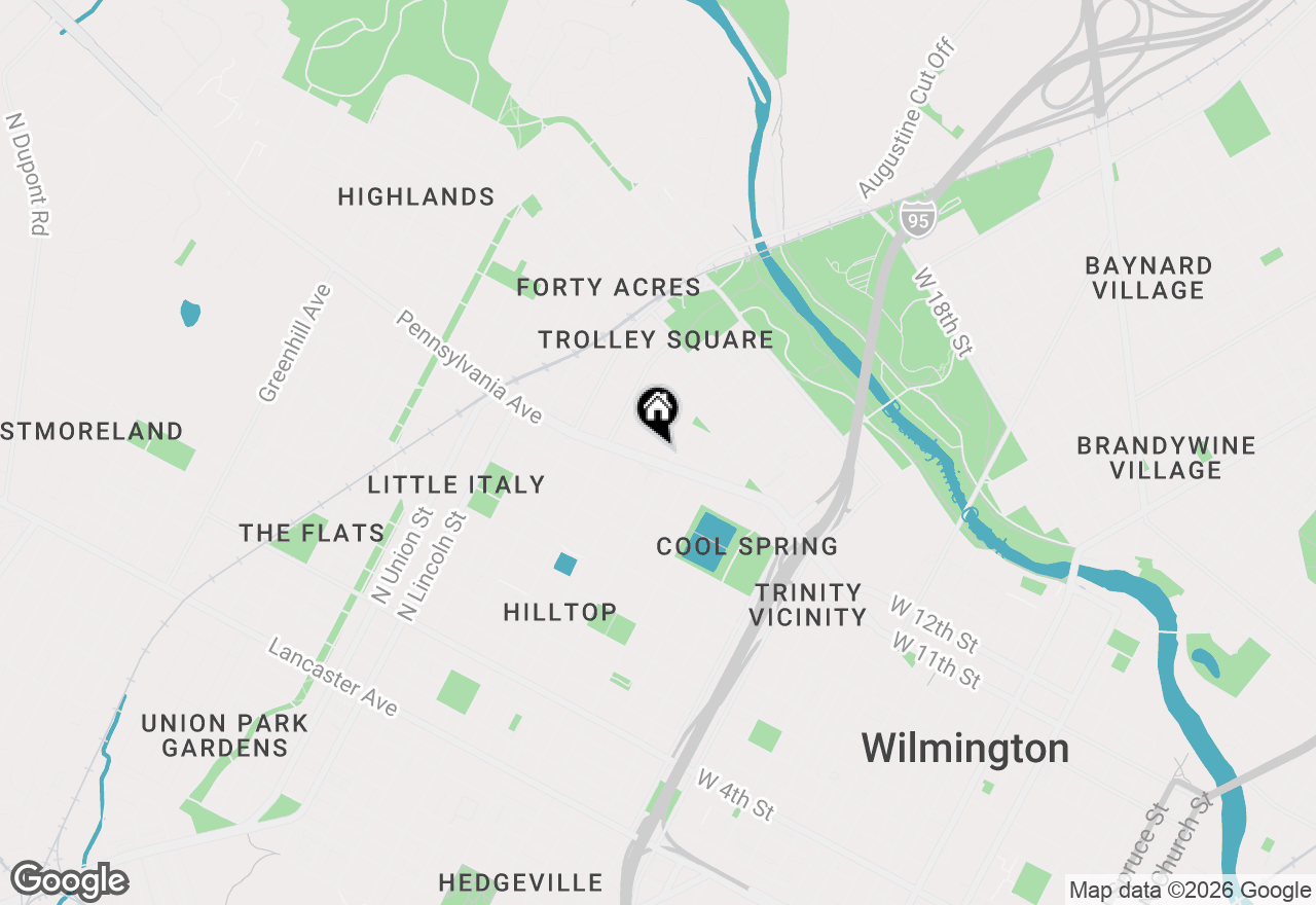 Map of 1401 Pennsylvania Avenue #914, Wilmington, DE 19806