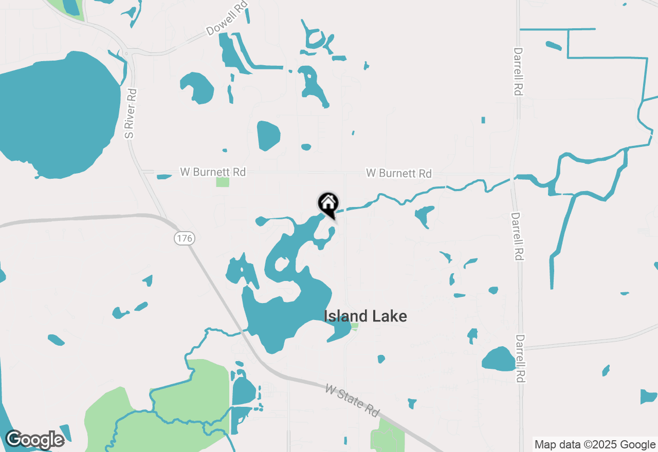 Map of 217 Channel Drive, Island Lake, IL 60042