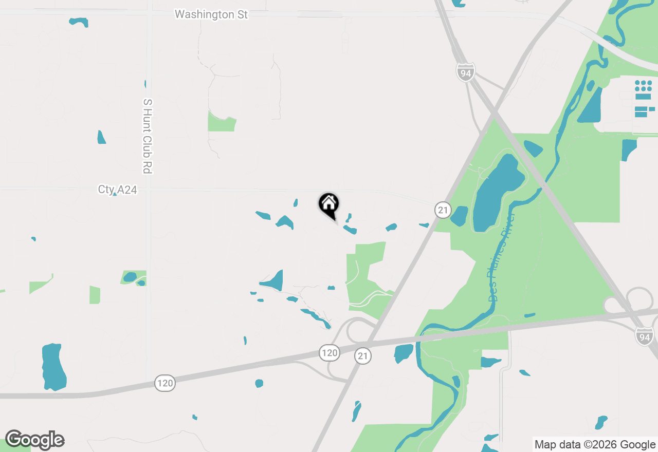 Map of 661 Mitchell Court #661, Gurnee, IL 60031