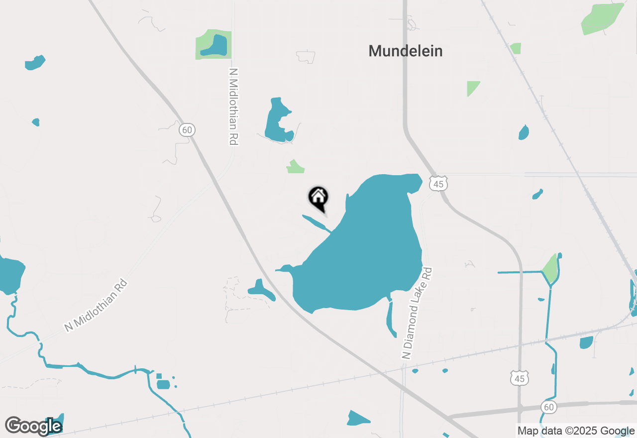 Map of 19355 W Forest Lane, Mundelein, IL 60060