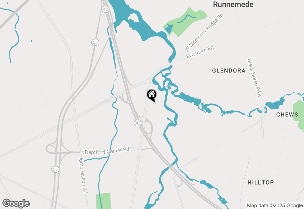 Map of 209 Deer Lane, Deptford, NJ 08096