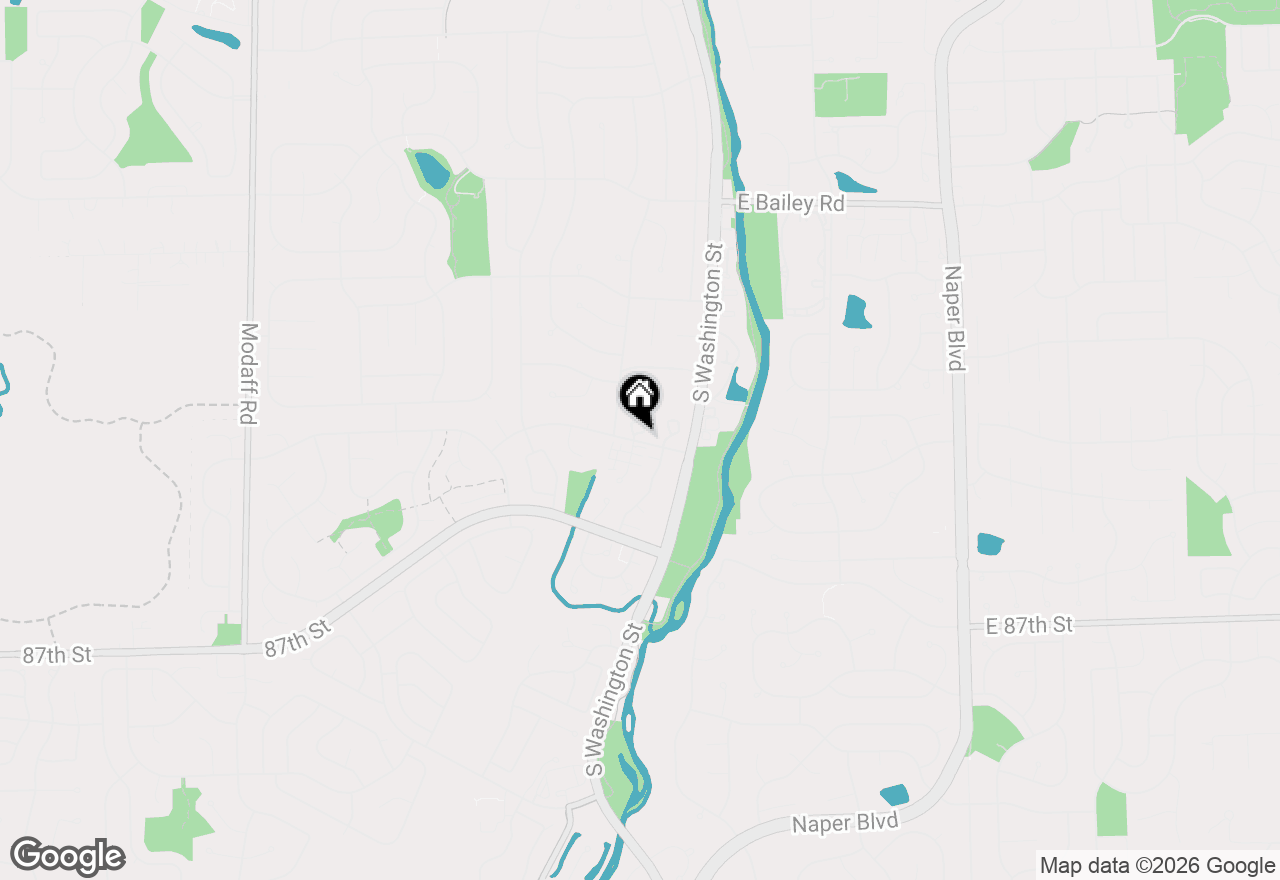Map of 43 Foxcroft Road #135, Naperville, IL 60565