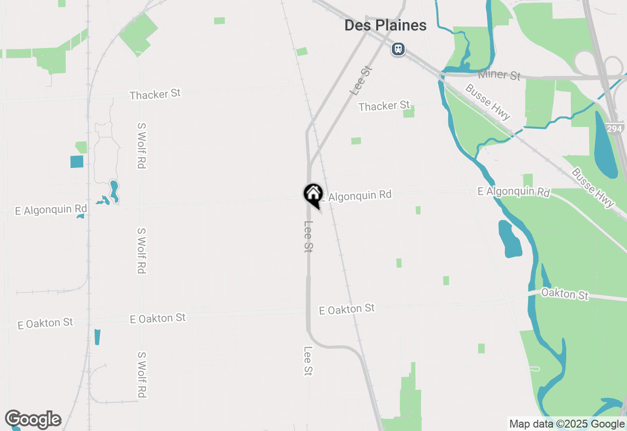 Map of 1275 Lee Street, Des Plaines, IL 60018