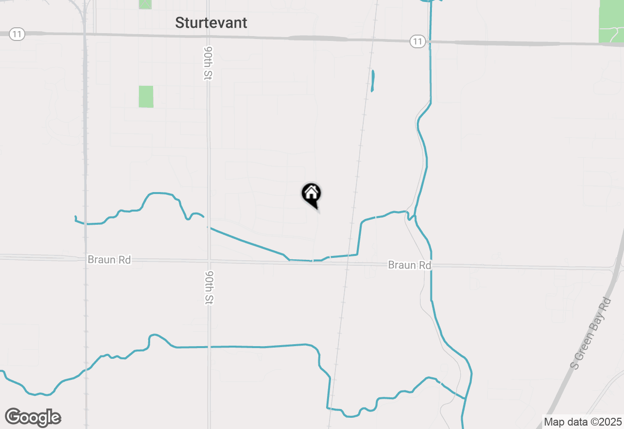 Map of 3809 Galahad Ct, Sturtevant, WI 53177