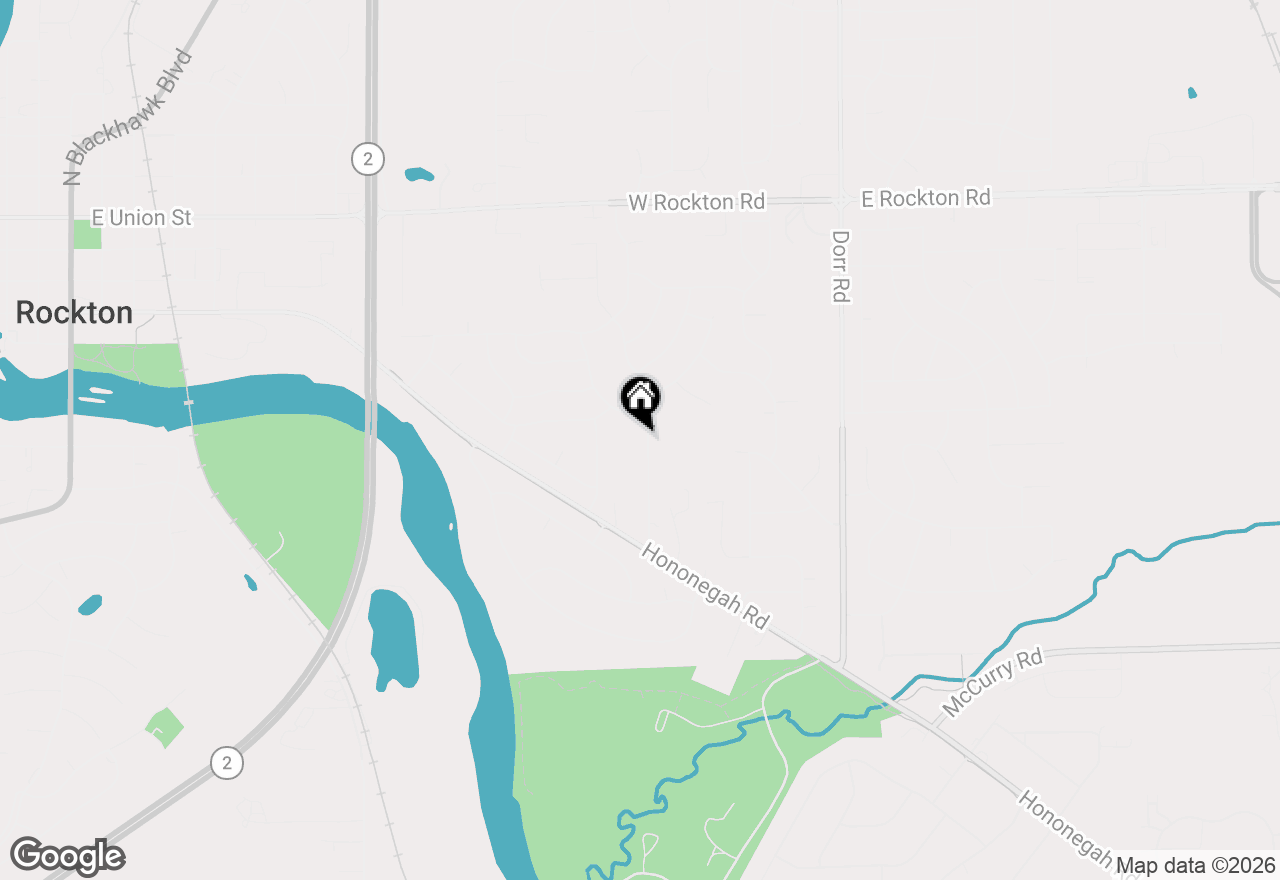 Map of 12994 Echo Drive, Rockton, IL 61072