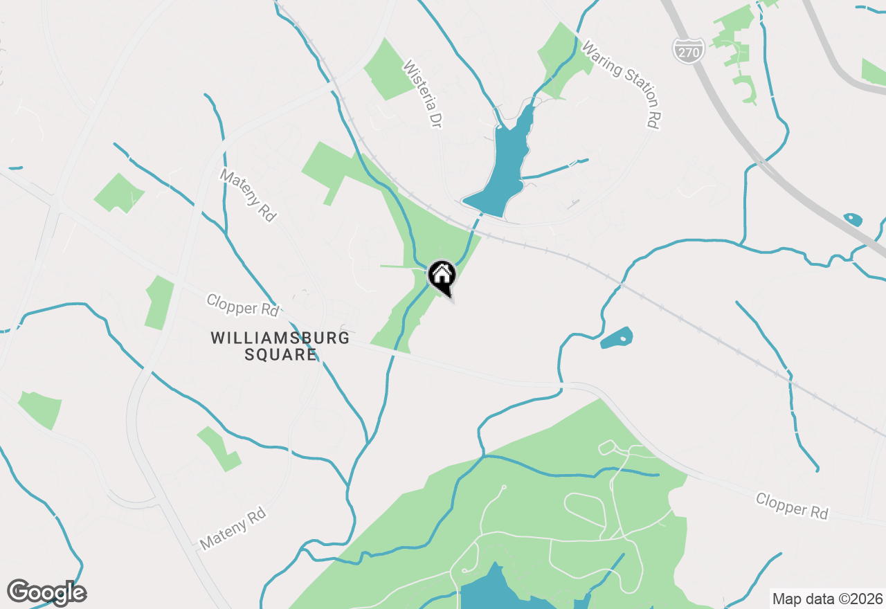 Map of 18421 Allspice Drive, Germantown, MD 20874