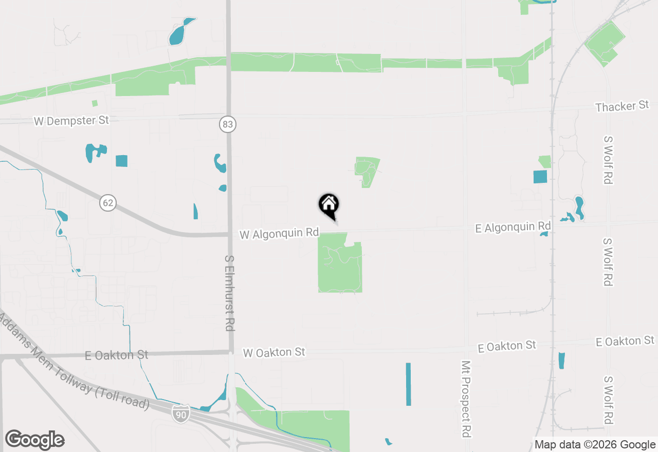 Map of 461 Dorothy Drive, Des Plaines, IL 60016