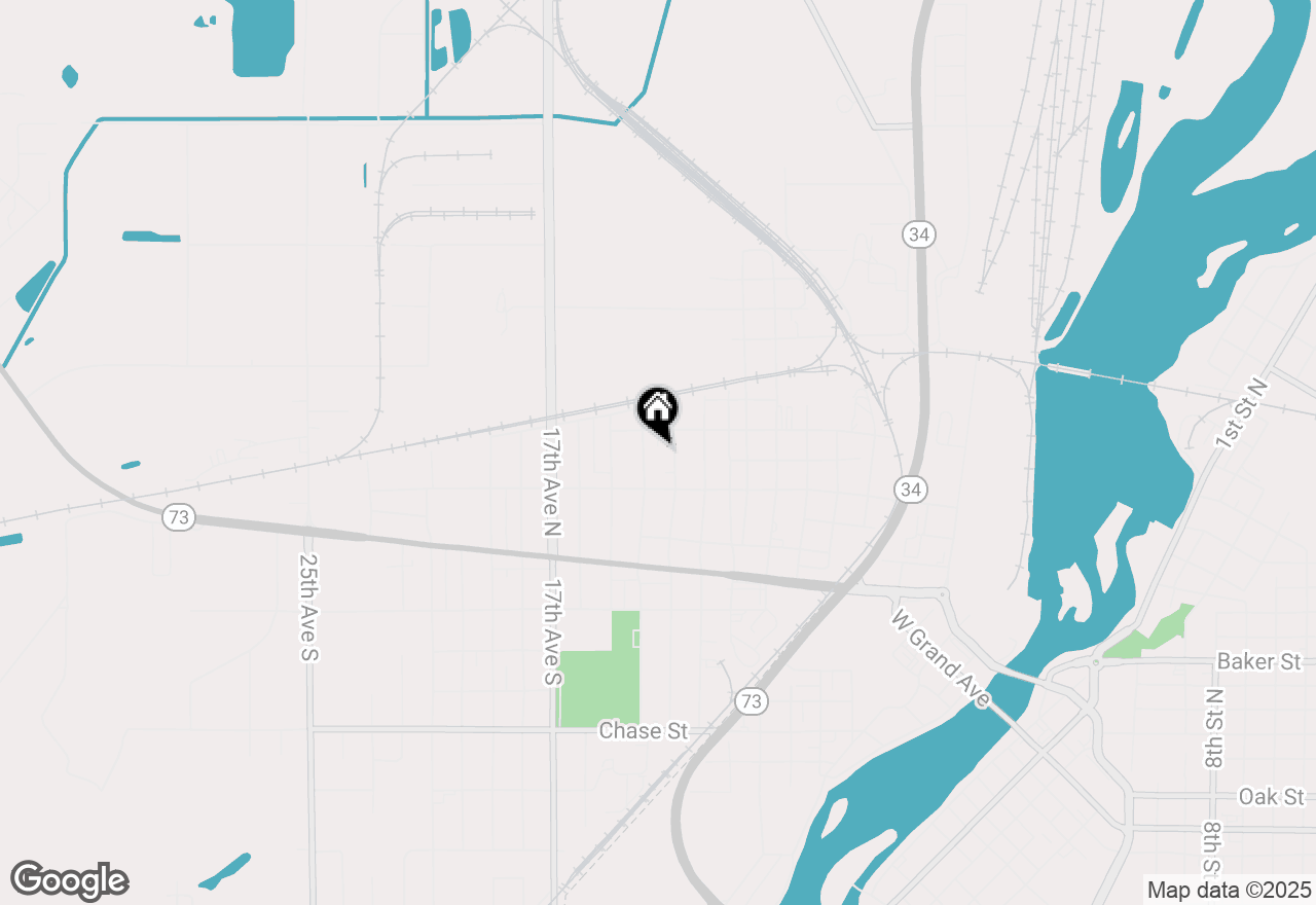 Map of 151 16th Ave S, Wisconsin Rapids, WI 54495