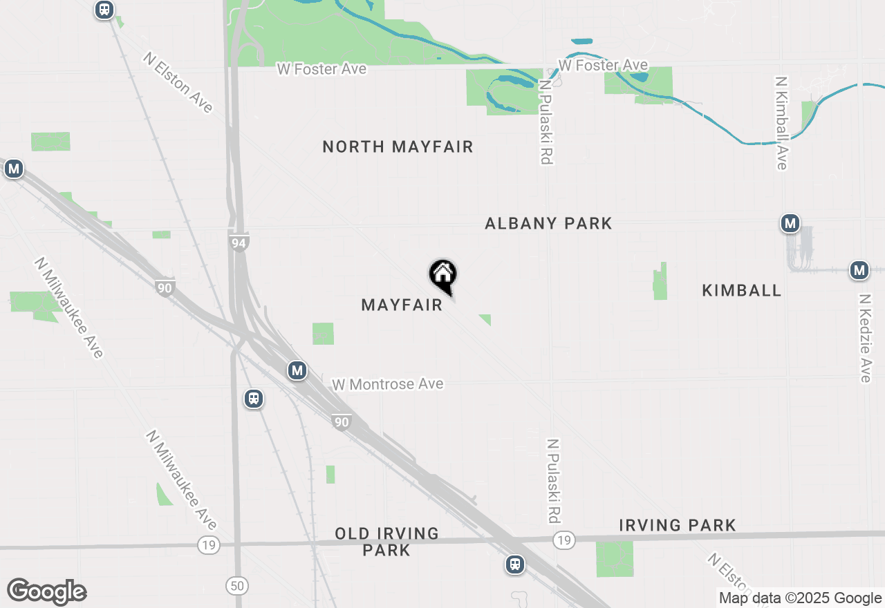 Map of 4591 N Elston Avenue, Chicago, IL 60630