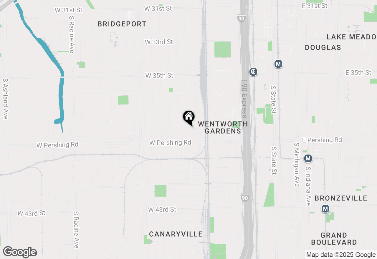 Map of 3812 S Normal Avenue, Chicago, IL 60609