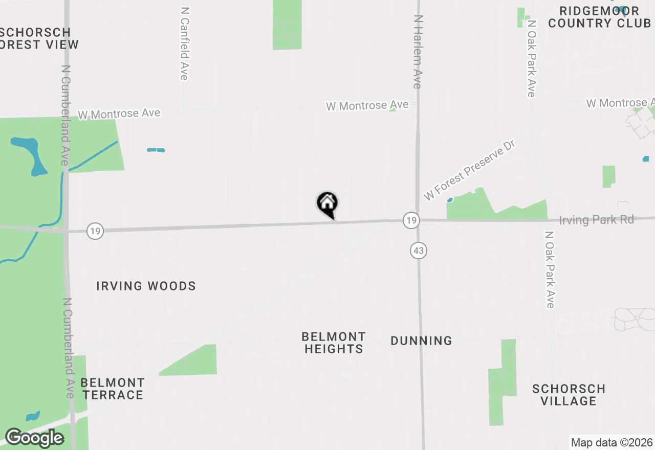 Map of 7501 W Irving Park Road #2, Chicago, IL 60634