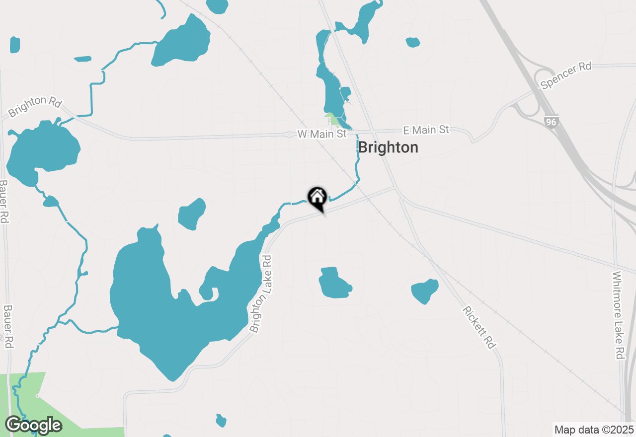 Map of 635 Brighton Lake Road, Brighton, MI 48116