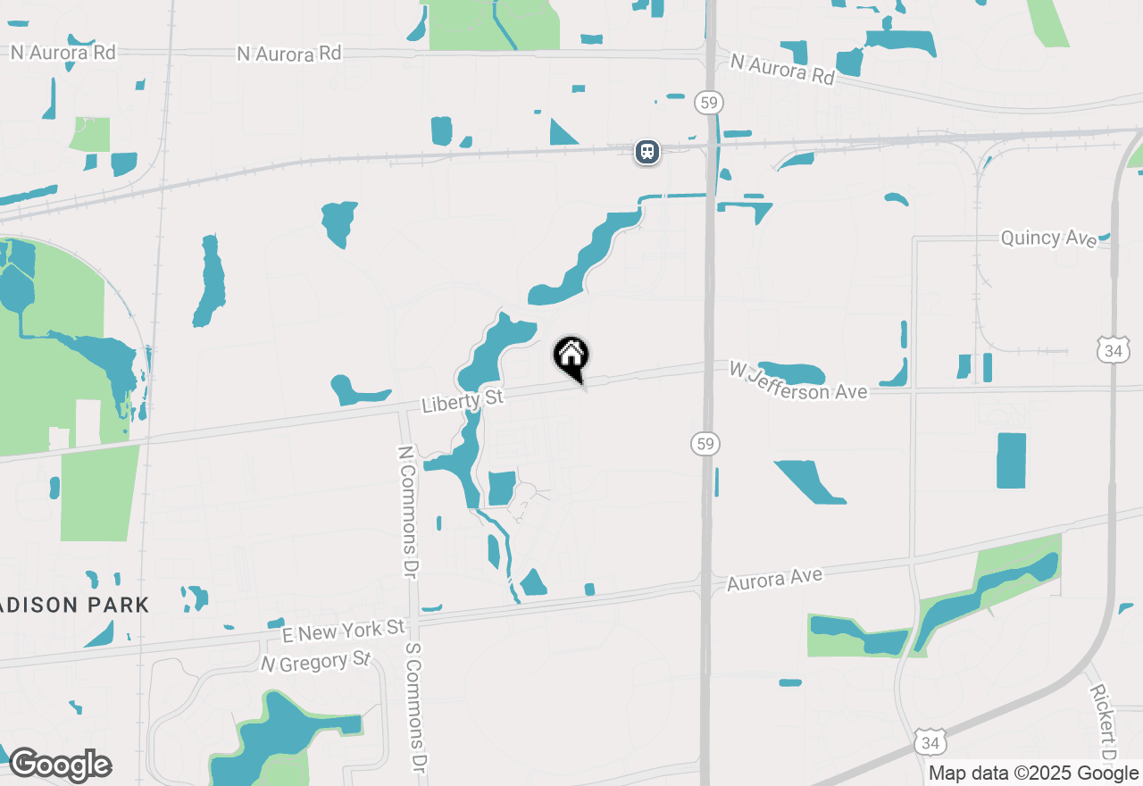 Map of 4277 Liberty Street, Aurora, IL 60504