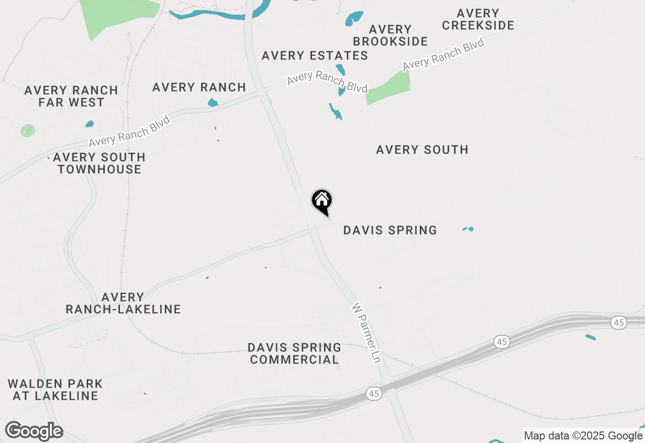 Map of 9908 Mateo Cv, Austin, TX 78717