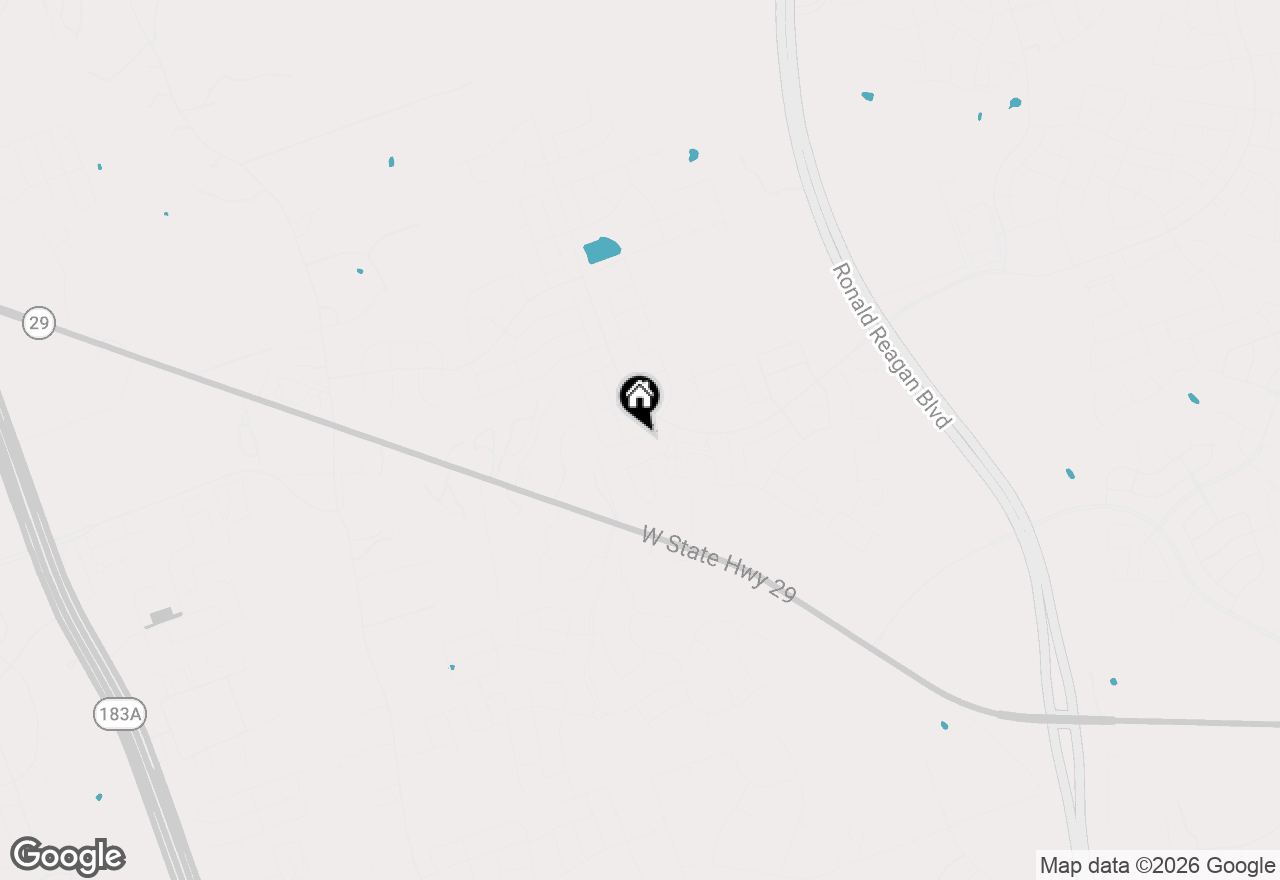 Map of 201 Double Mountain Rd, Liberty Hill, TX 78642