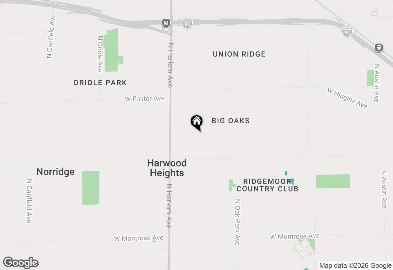 Map of 4917 N Nottingham Avenue, Chicago, IL 60656