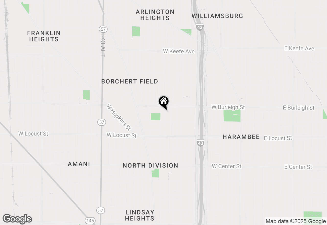 Map of 3047 N 12th St, Milwaukee, WI 53206