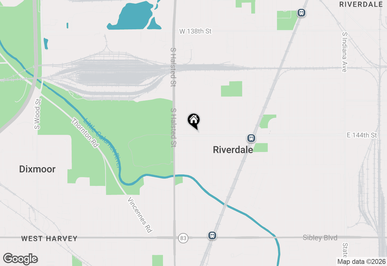 Map of 665 W 144th Street, Riverdale, IL 60827