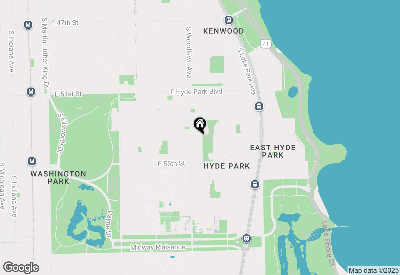 Map of 5408 S Kimbark Avenue, Chicago, IL 60615